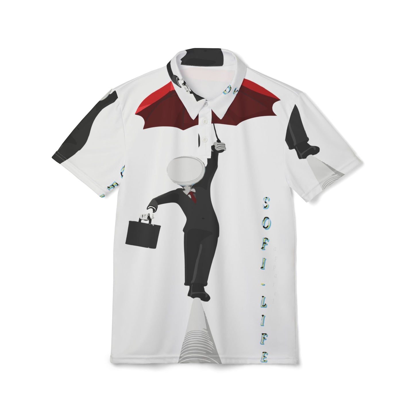 SOFI-LIFE don’t look down Polo Shirt
