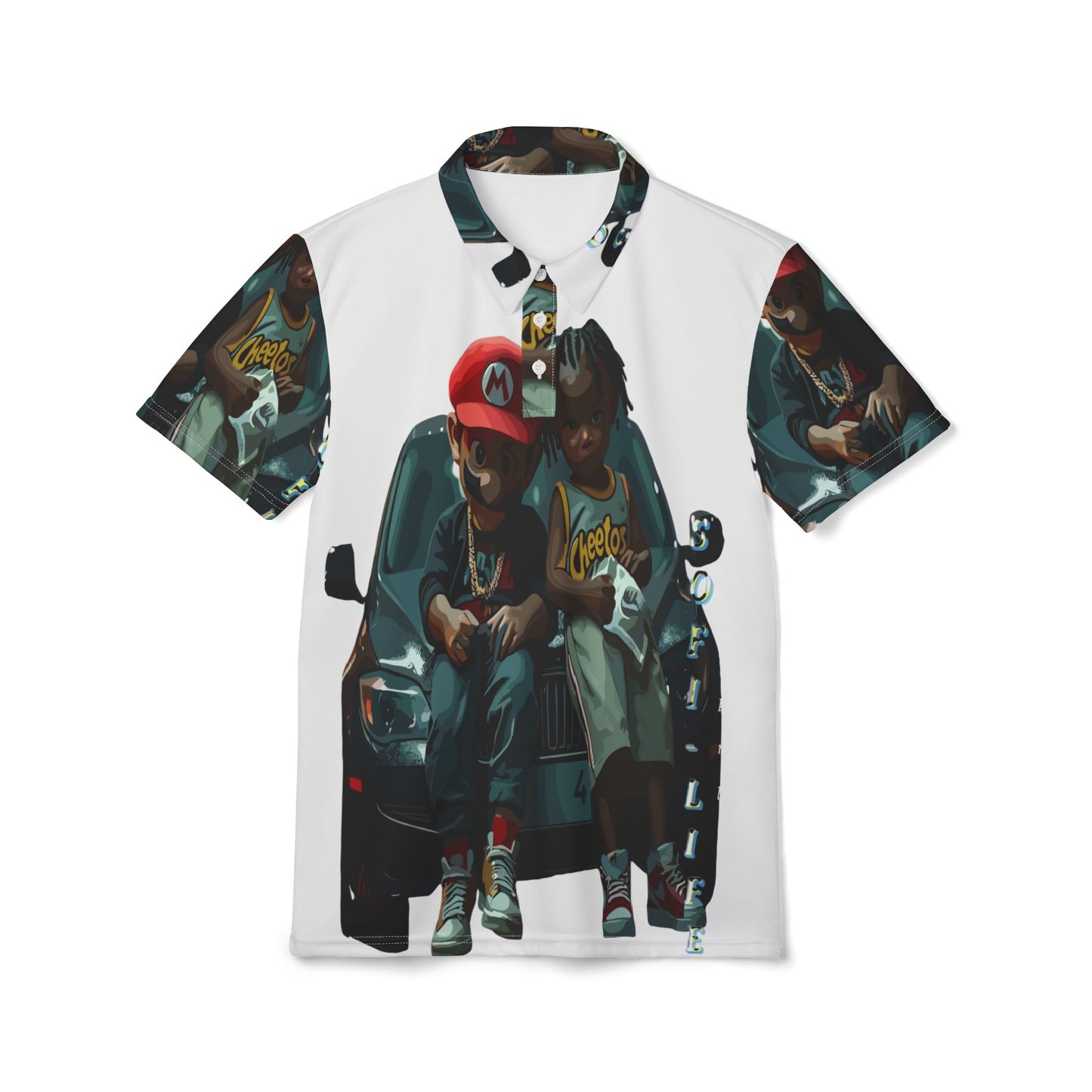 SOFI-LIFE paper str8 Polo Shirt